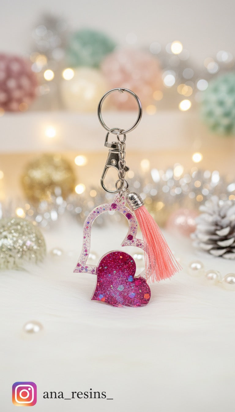 Hjärta nyckelring