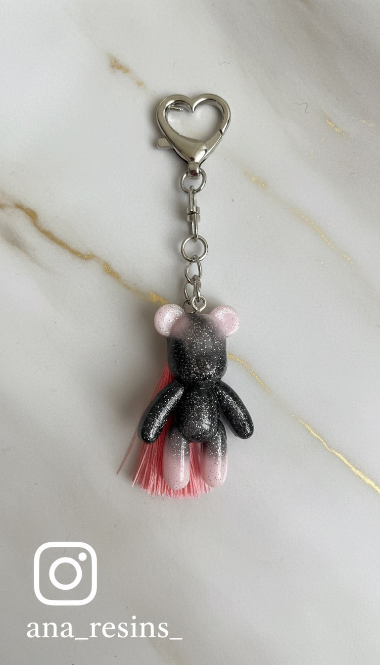 Nalle björnen nyckelring