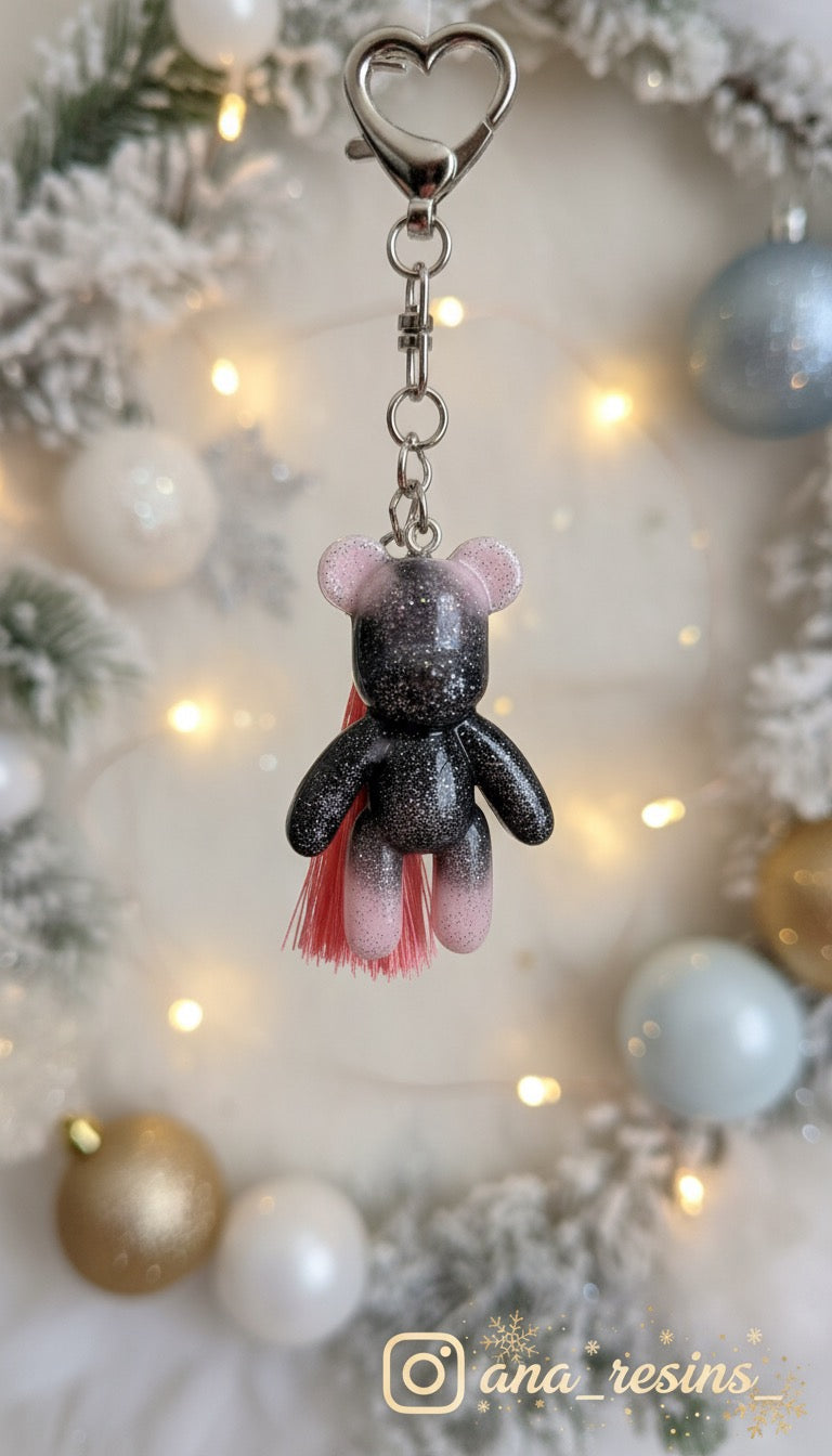 Nalle björnen nyckelring