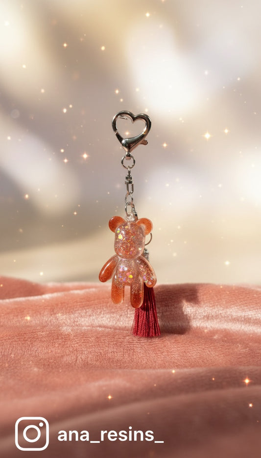 Nalle björnen nyckelring