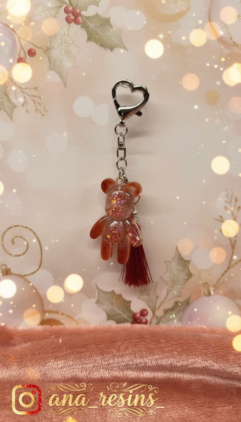 Nalle björnen nyckelring