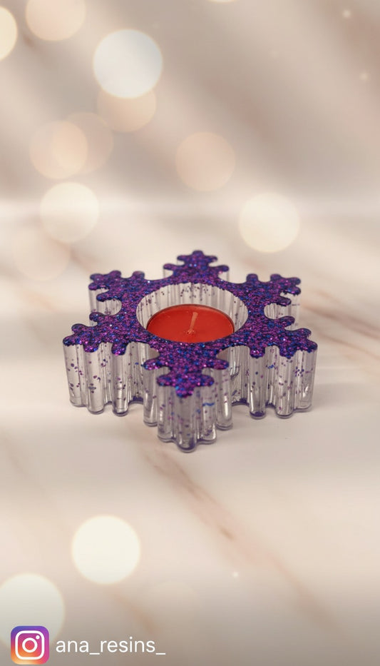 Ljushållare snöflinga